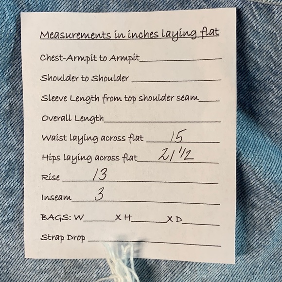 Abercrombie & Fitch the cutoff short high rise curve love size 30 (10) - Picture 13 of 13